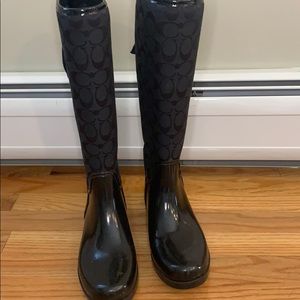 Coach Rainboots
